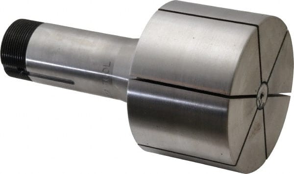 Dunham - 3 Inch Head Diameter, 5C Expanding Collet - 5.49 Inch Overall Length, Steel, 0.0005 Inch TIR - Exact Tooling