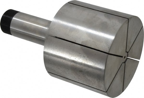 Dunham - 3-3/4 Inch Head Diameter, 5C Expanding Collet - 6.49 Inch Overall Length, Steel, 0.0005 Inch TIR - Exact Tooling