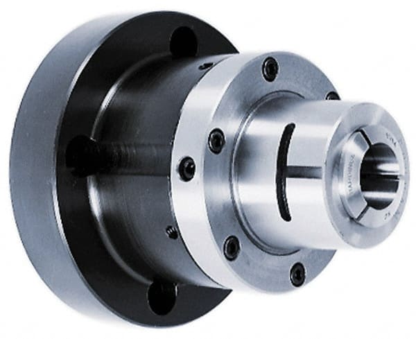 Dunham - 1-1/16 Inch Max Collet Capacity, 5C Collet Chuck - 5 Inch Overall Length, 0.0005 Inch TIR, 3.437 Inch Projection - Exact Tooling