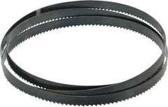 Starrett - 6 TPI, 5' 4-1/2" Long x 1/2" Wide x 0.025" Thick, Welded Band Saw Blade - Carbon Steel, Toothed Edge, Raker Tooth Set, Flexible Back, Contour Cutting - Exact Tooling