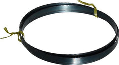 Starrett - 24 TPI, 5' 4-1/2" Long x 1/2" Wide x 0.025" Thick, Welded Band Saw Blade - Carbon Steel, Toothed Edge, Wavy Tooth Set, Flexible Back, Contour Cutting - Exact Tooling