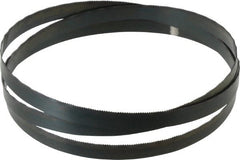 Starrett - 18 TPI, 5' Long x 1/2" Wide x 0.025" Thick, Welded Band Saw Blade - Carbon Steel, Toothed Edge, Wavy Tooth Set, Flexible Back, Contour Cutting - Exact Tooling