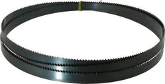 Starrett - 6 TPI, 9' Long x 3/4" Wide x 0.032" Thick, Welded Band Saw Blade - Carbon Steel, Toothed Edge, Raker Tooth Set, Flexible Back, Contour Cutting - Exact Tooling