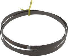 Starrett - 10 to 14 TPI, 5' 4-1/2" Long x 1/2" Wide x 0.025" Thick, Welded Band Saw Blade - Bi-Metal, Toothed Edge, Raker Tooth Set, Contour Cutting - Exact Tooling