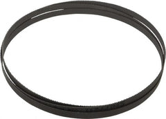 Starrett - 10 to 14 TPI, 7' 5" Long x 1/2" Wide x 0.035" Thick, Welded Band Saw Blade - Bi-Metal, Toothed Edge, Raker Tooth Set, Contour Cutting - Exact Tooling