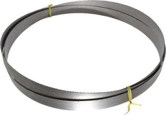 Starrett - 10 to 14 TPI, 11' Long x 1" Wide x 0.035" Thick, Welded Band Saw Blade - Bi-Metal, Toothed Edge, Raker Tooth Set, Contour Cutting - Exact Tooling