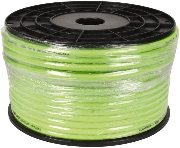 Legacy - 1/4" ID x 0.46" OD 250' Long Multipurpose Air Hose - 300 Working psi, 140°, Green - Exact Tooling