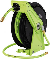 Legacy - 50' Spring Retractable Hose Reel - 300 psi, Hose Included - Exact Tooling