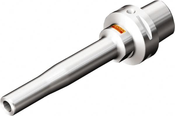 Sandvik Coromant - C5 Modular Connection, 12mm Hole Diam, Hydraulic Tool Holder/Chuck - 22mm Nose Diam, 188mm Projection, 47mm Clamp Depth, 28,000 RPM, Through Coolant - Exact Tooling
