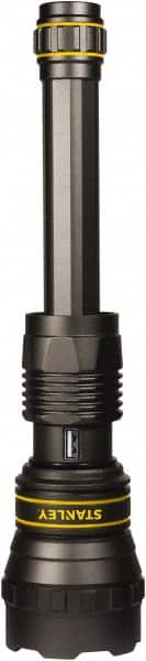 Stanley - 10 Watt, Gunmetal (Color) LED Flashlight - Exact Tooling