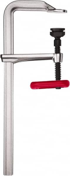 Bessey - 5-1/2" Throat Depth, 48" Max Capacity, Standard Sliding Arm Clamp - 2,800 Lb Clamping Pressure, 25/32" Spindle Diam - Exact Tooling