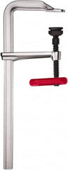 Bessey - 5-1/2" Throat Depth, 48" Max Capacity, Standard Sliding Arm Clamp - 2,800 Lb Clamping Pressure, 25/32" Spindle Diam - Exact Tooling