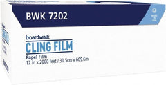 Boardwalk - PVC Food Wrap Film, 12" x 2,000' Roll - Use with Food Protection - Exact Tooling