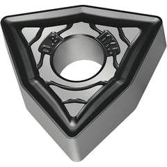 Walter - WNMG333 MK5 Grade WKK20S Carbide Turning Insert - TiCN/Al2O3/TiCN Finish, 80° Trigon, 3/8" Inscr Circle, 3/16" Thick, 3/64" Corner Radius - Exact Tooling