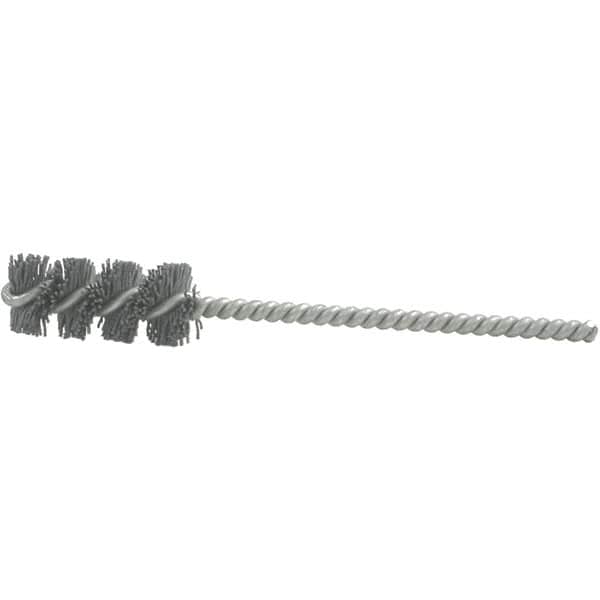 Brush Research Mfg. - 7/32" Bore Diam, 80 Grit, Aluminum Oxide Flexible Hone - Coarse, 1" OAL - Exact Tooling