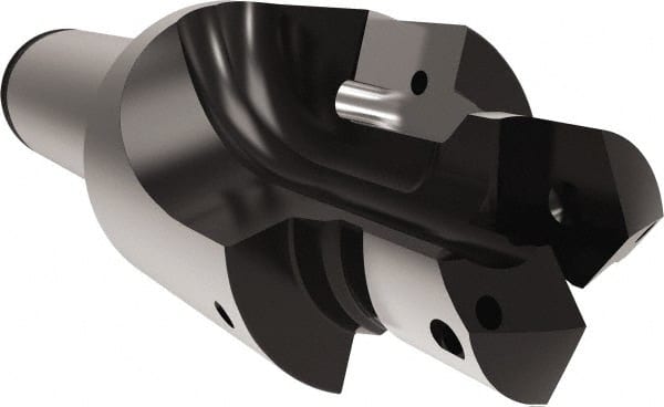 Allied Machine and Engineering - 3/4-16, 0.688" Pilot Diam, 1.207" Spotface Diam, 0.689" Pilot Length, Tube Dash 8, Indexable Porting Tool - Exact Tooling