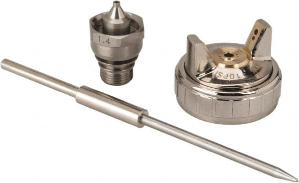 Value Collection - Paint Sprayer Nozzle Kit - 1.4mm Nozzle Diameter - Exact Tooling