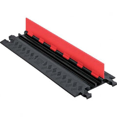 Checkers - On Floor Cable Covers Cover Material: Polyurethane Number of Channels: 2 - Exact Tooling