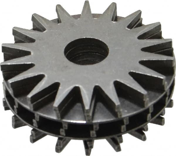 Desmond - 2-3/8" Diam Dresser Replacement Cutter Set - 0.83" Thick Wheel, 1/2 9375" Hole, Fits Dresser 11510, for Grinding Wheel Dressing - Exact Tooling