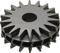 Desmond - 2-3/8" Diam Dresser Replacement Cutter Set - 0.83" Thick Wheel, 1/2 9375" Hole, Fits Dresser 11510, for Grinding Wheel Dressing - Exact Tooling