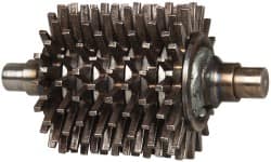 Desmond - 2-3/8" Diam Dresser Replacement Cutter Set - 2-1/4" Thick Wheel, For 16 to 30" Diam Wheels, Fits Dresser 14410, for Grinding Wheel Dressing - Exact Tooling