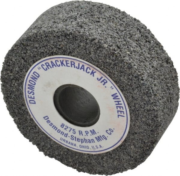 Desmond - 1" Thick Dresser Replacement Wheel - 3/4" Hole, for 0 to 3" Diam Wheels, for Grinding Wheel Dressing - Exact Tooling