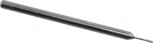 Made in USA - Diamond (Abrasive) Grinding Pin - 1/8" Shank Diam Very Fine Grade, 220 Grit - Exact Tooling