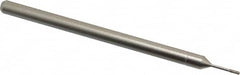 Made in USA - CBN Grinding Pin - 1/8" Shank Diam Very Fine Grade, 220 Grit - Exact Tooling
