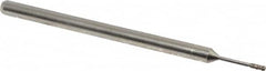 Made in USA - CBN Grinding Pin - 1/8" Shank Diam Very Fine Grade, 220 Grit - Exact Tooling