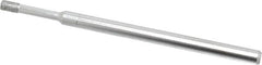 Made in USA - 0.157" Head Thickness Diamond (Abrasive) Grinding Pin - 1/8" Shank Diam Fine Grade, 120 Grit - Exact Tooling
