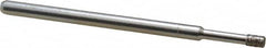 Made in USA - 0.157" Head Thickness CBN Grinding Pin - 1/8" Shank Diam Fine Grade, 120 Grit - Exact Tooling