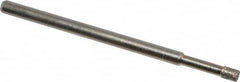 Made in USA - 0.109" Head Diam x 0.157" Head Thickness Diamond (Abrasive) Grinding Pin - 1/8" Shank Diam Fine Grade, 120 Grit - Exact Tooling