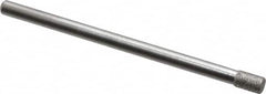 Made in USA - 0.14" Head Diam x 0.197" Head Thickness Diamond (Abrasive) Grinding Pin - 1/8" Shank Diam Fine Grade, 120 Grit - Exact Tooling