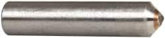 Made in USA - 1/3 Carat Single Point Diamond Dresser - 2" Long x 7/16" Shank Diam - Exact Tooling