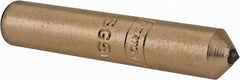 Norton - 1/2 Carat Single Point Diamond Dresser - 2" Long x 3/8" Shank Diam, Contains 3 Stones - Exact Tooling