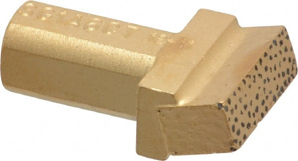 Norton - 7/16" Shank Multi-Point Diamond Dresser - 1/4" Diam x 3/4" Long x 5/16" Thick Diamond - Exact Tooling