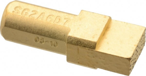 Norton - 7/16" Shank Multi-Point Diamond Dresser - 1/4" Diam x 1/2" Long x 3/8" Thick Diamond - Exact Tooling