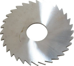 Made in USA - 1-3/4" Diam x 1/16" Blade Thickness x 1/2" Arbor Hole Diam, 32 Tooth Slitting and Slotting Saw - Arbor Connection, Solid Carbide, Concave Ground - Exact Tooling