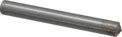 Made in USA - 3/4 Carat Single Point Diamond Dresser - 3" Long x 3/8" Shank Diam - Exact Tooling