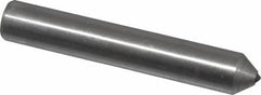 Value Collection - 1/4 Carat Single Point Diamond Dresser - 3" Shank Length x 1/2" Shank Diam, Up to 6" Concave Radius, Up to 1-1/2" Convex Radius - Exact Tooling