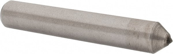 Value Collection - 1/3 Carat Single Point Diamond Dresser - 1/2" Shank Diam, Up to 6" Concave Radius, Up to 1-1/2" Convex Radius - Exact Tooling