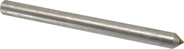 Value Collection - 1-1/2 Carat Single Point Diamond Dresser - 6" Long x 1/2" Shank Diam - Exact Tooling