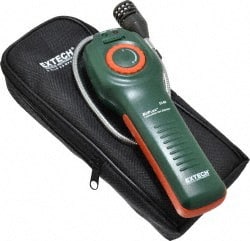 Extech - Audible, Visual Alarm, LCD Display, Multi-Gas Detector - Monitors Combustible - Exact Tooling