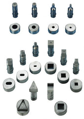 Metalpro - Pipe & Tube Notching Dies Pipe Size Compatibility (Inch): 1-1/2 Maximum Wall Thickness (Decimal Inch): Schedule 40 - Exact Tooling