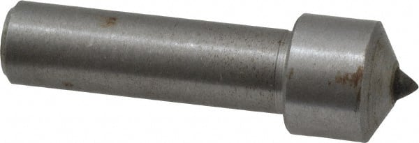 Value Collection - 3/4 Carat Single Point Diamond Dresser - 1-1/2" Long x 7/16" Shank Diam, 5/8" Diam x 5/8" Thick Head - Exact Tooling