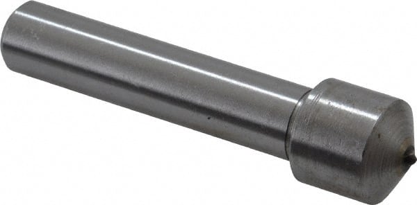 Value Collection - 1/4 Carat Single Point Diamond Dresser - 2" Long x 7/16" Shank Diam, 5/8" Diam x 5/8" Thick Head - Exact Tooling