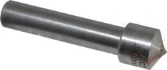 Made in USA - 3/4 Carat Single Point Diamond Dresser - 2" Long x 7/16" Shank Diam, 5/8" Diam x 5/8" Thick Head - Exact Tooling