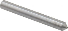 Made in USA - 1" Long x 1/8" Shank Diam Single Point Diamond Dresser - 90° Included Angle - Exact Tooling