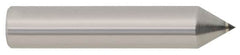 Tru-Maxx - 3/4 Carat Single Point Diamond Dresser - 2" Long x 3/8" Shank Diam - Exact Tooling