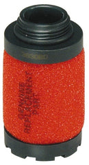 Wilkerson - Replacement Filter Element - Series 8, 0.5 µ Rating, 1-1/8" High x 3/4" Wide, For Use with M08 Series - Exact Tooling